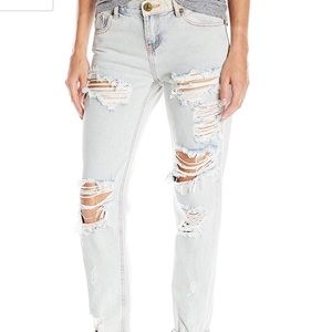 ONE TEASPOON boyfriend jeans-size 27